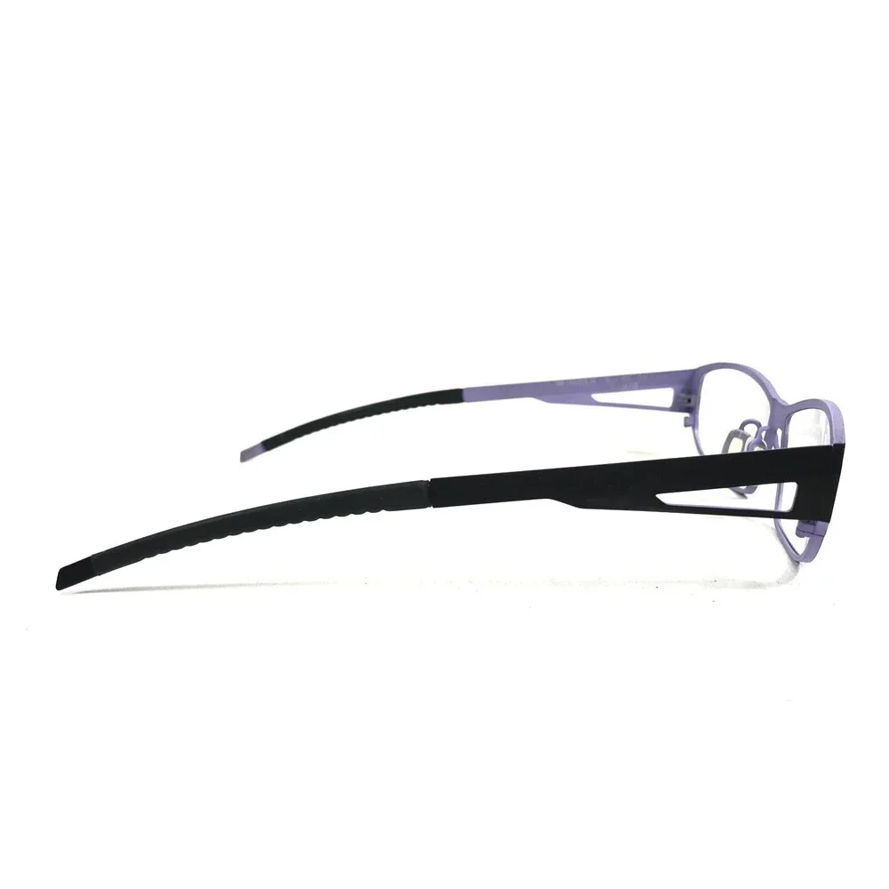 Orgreen Eyeglasses Frames HELLDIVER 117 Black Purple Rectangular 53-15-135
